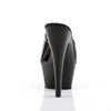 KISS-201 Plateau Pantoletten Lack Schwarz von Pleaser – Ansicht 4