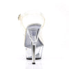 KISS-208 Plateau Sandaletten Transparent von Pleaser – Ansicht 4
