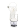 KISS-208VL Plateau Sandaletten transparent von Pleaser – Ansicht 2