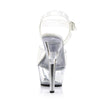 KISS-208VL Plateau Sandaletten transparent von Pleaser – Ansicht 4