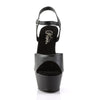 KISS-209 Plateau Sandaletten Matt Schwarz von Pleaser – Ansicht 2