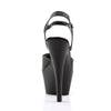 KISS-209 Plateau Sandaletten Matt Schwarz von Pleaser – Ansicht 4