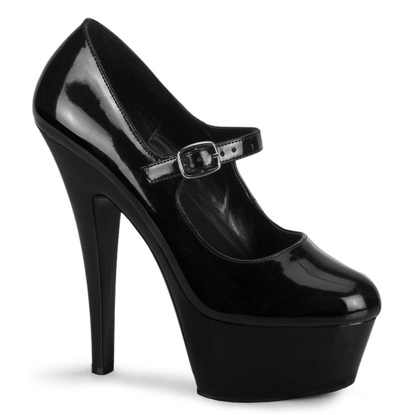 KISS-280 Plateau Pumps schwarz von Pleaser