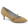 KITTEN-03 Pumps beige von Pleaser Pink Label