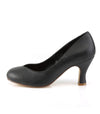 Kitten Heels FLAPPER-40 - Schwarz | Pin Up Couture