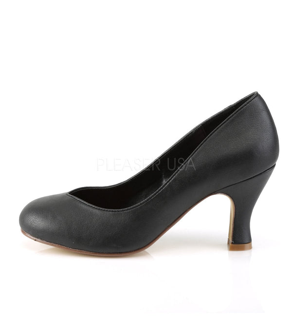Kitten Heels FLAPPER-40 - Schwarz | Pin Up Couture