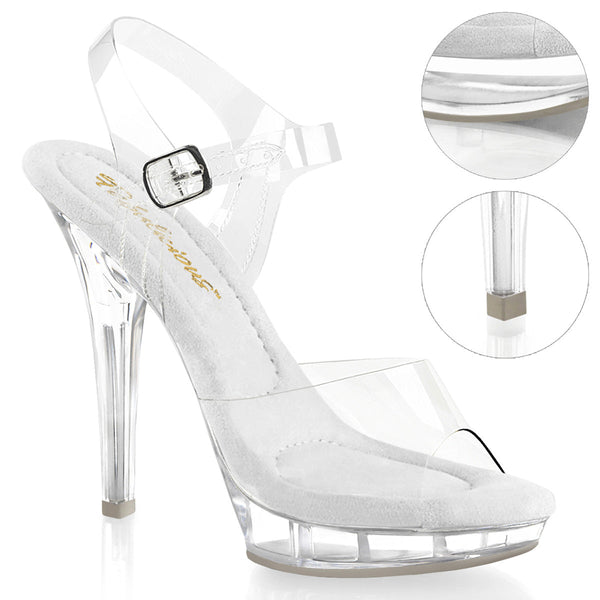 LIP-108 Sandalette Weiß von Fabulicous