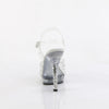 LIP-108RS Plateau Sandaletten transparent/klar von Fabulicious – Ansicht 4