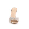 LUCY-01 Pantoletten Gold von Fabulicious – Ansicht 2