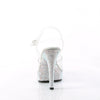 MAJESTY-508DM Plateau Sandaletten - Transparent von Fabulicious – Ansicht 4