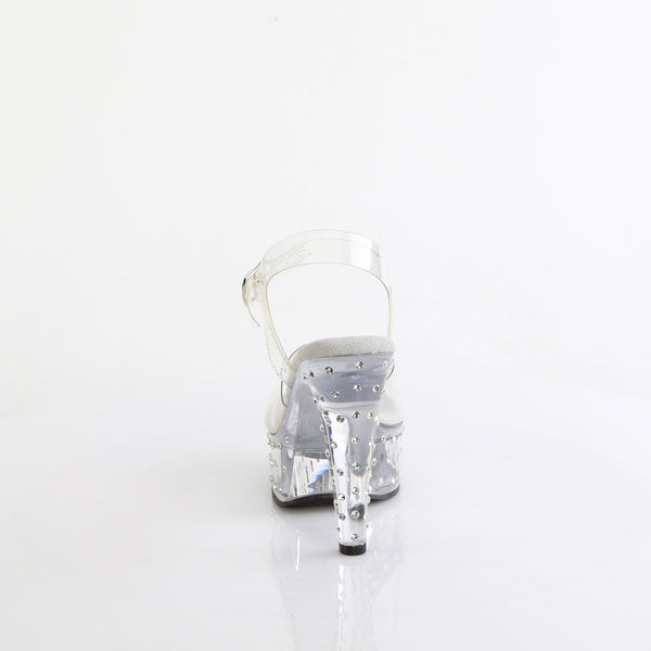 MARTINI-508SDT Sandalette Transparent von Fabulicous – Ansicht 4