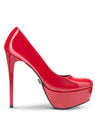 Michael Soul ARIA - Plateau Pumps rot lack SALE