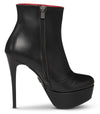 Michael Soul VALERIA - Plateau Stiefeletten schwarz matt SALE