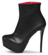 Michael Soul VALERIA - Plateau Stiefeletten schwarz matt SALE