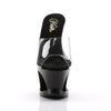 MOON-701HRS Plateau Pantoletten schwarz von Pleaser – Ansicht 2