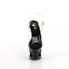 MOON-708USD Sandalette Plateauschuhe Schwarz von Pleaser – Ansicht 2