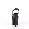 PASSION-709 Plateau Sandaletten - Schwarz von Pleaser – Ansicht 4