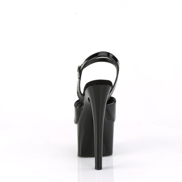 PASSION-709 Plateau Sandaletten - Schwarz von Pleaser – Ansicht 4