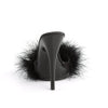 POISE-501F Pantoletten Schwarz von Fabulicious – Ansicht 4