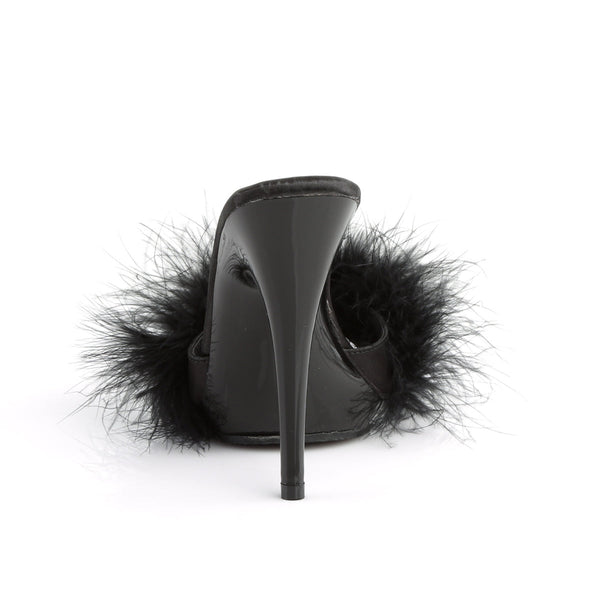 POISE-501F Pantoletten Schwarz von Fabulicious – Ansicht 4