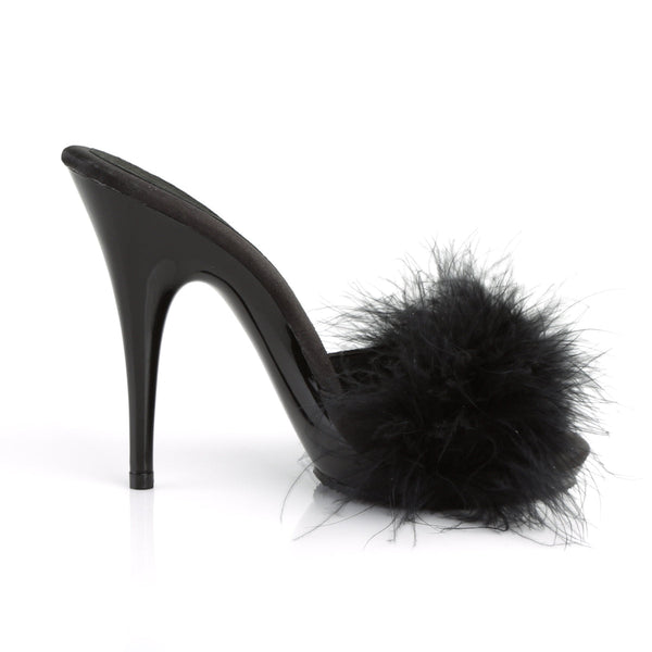 POISE-501F Pantoletten Schwarz von Fabulicious – Ansicht 5