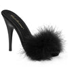 POISE-501F Pantoletten Schwarz von Fabulicious
