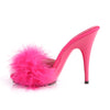 POISE-501F Pantoletten Hot Pink von Fabulicious – Ansicht 3