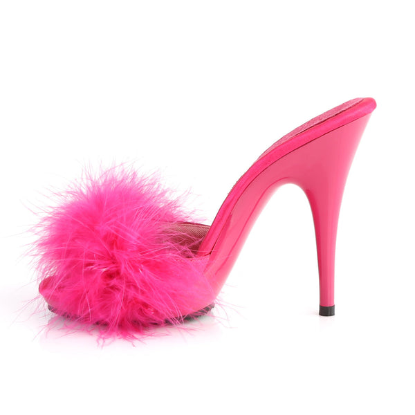 POISE-501F Pantoletten Hot Pink von Fabulicious – Ansicht 3