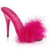 POISE-501F Pantoletten Hot Pink von Fabulicious