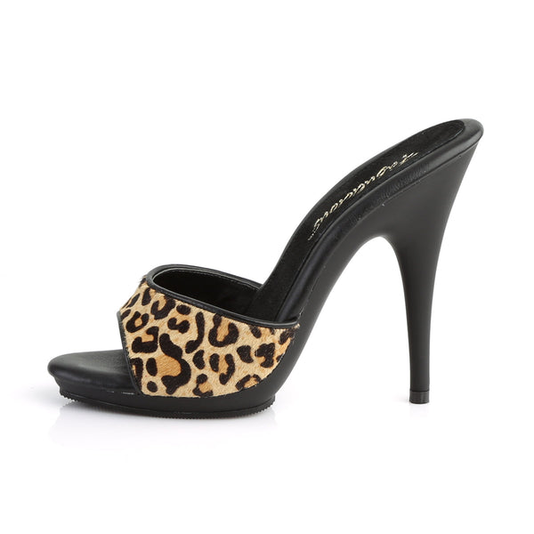 POISE-501FUR Pantoletten Leopard von Fabulicious – Ansicht 3