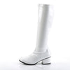 RETRO-300 Stiefel Lack Weiß | Funtasma