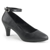 Riemchenpumps DIVINE-431 - PU Schwarz | Pleaser Pink Label