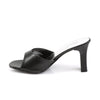 ROMANCE-301-2 Pantoletten Schwarz von Fabulicious – Ansicht 3