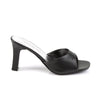 ROMANCE-301-2 Pantoletten Schwarz von Fabulicious – Ansicht 5