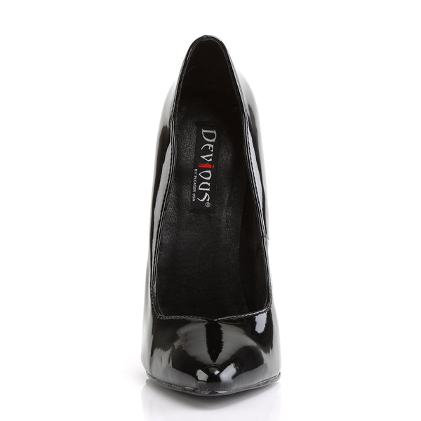 SCREAM-01 Pumps Schwarz Lack von Devious – Ansicht 2