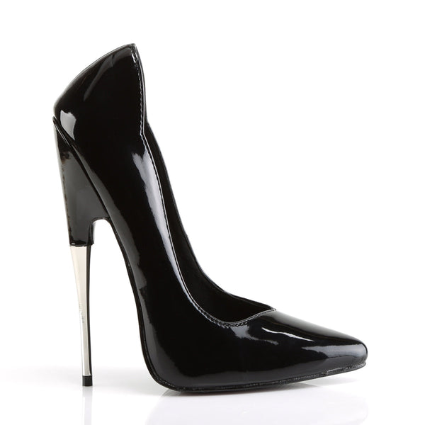 SCREAM-01 Pumps Schwarz Lack von Devious – Ansicht 5