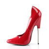 SCREAM-01 Pumps Rot Lack von Devious – Ansicht 3