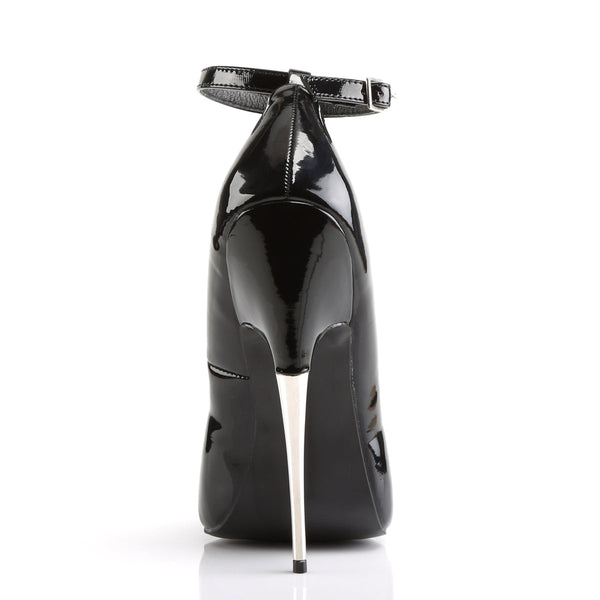 SCREAM-12 Pumps Schwarz Lack von Devious – Ansicht 4