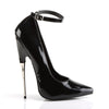 SCREAM-12 Pumps Schwarz Lack von Devious – Ansicht 5