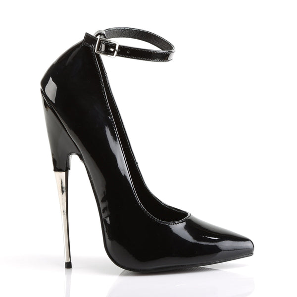 SCREAM-12 Pumps Schwarz Lack von Devious – Ansicht 5