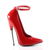 SCREAM-12 Pumps Rot Lack von Devious – Ansicht 5