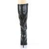 SEDUCE-2000 Stiefel Schwarz Matt von Pleaser – Ansicht 4