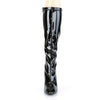 SEDUCE-2000 Stiefel Schwarz Lack von Pleaser – Ansicht 2