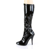 SEDUCE-2000 Stiefel Schwarz Lack von Pleaser – Ansicht 3