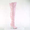 SEDUCE-3000WC Wide Calf/Weitere Wade - Overknee Stiefel - Rosa Lack von Pleaser – Ansicht 5
