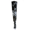 SEDUCE-4010 Overknee Stiefel - Schwarz von Pleaser – Ansicht 4