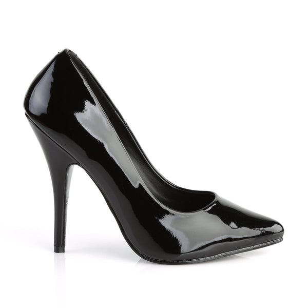 SEDUCE-420 Pumps Schwarz Lack von Pleaser – Ansicht 5