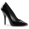 SEDUCE-420 Pumps Schwarz Lack von Pleaser