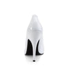SEDUCE-420 Pumps Weiß Lack von Pleaser – Ansicht 4