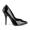 SEDUCE-420V Pumps Schwarz Lack von Pleaser – Ansicht 5